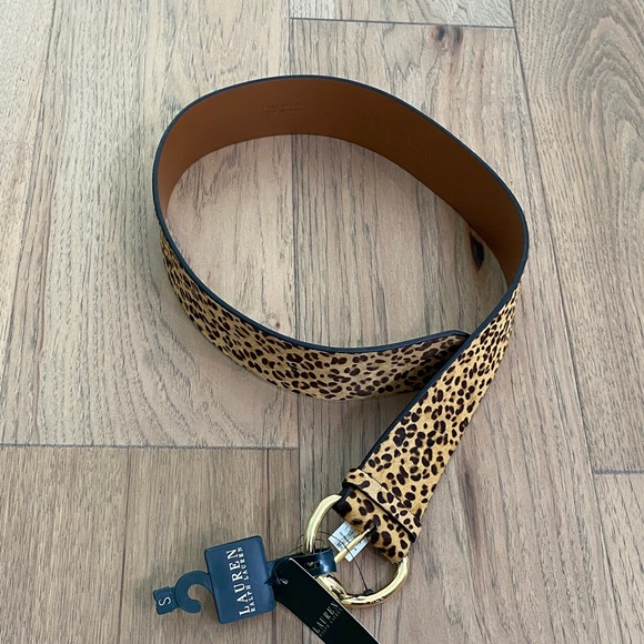 Ralph Lauren Accessories - Ralph Lauren Cheetah Print Belt